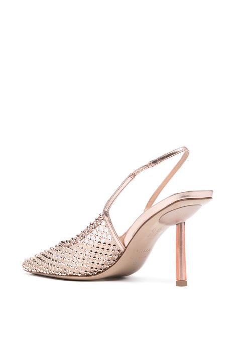 Rose gold crystal-embellished Gilda 100mm pumps Le silla - women LE SILLA | 2299U080P1PP908